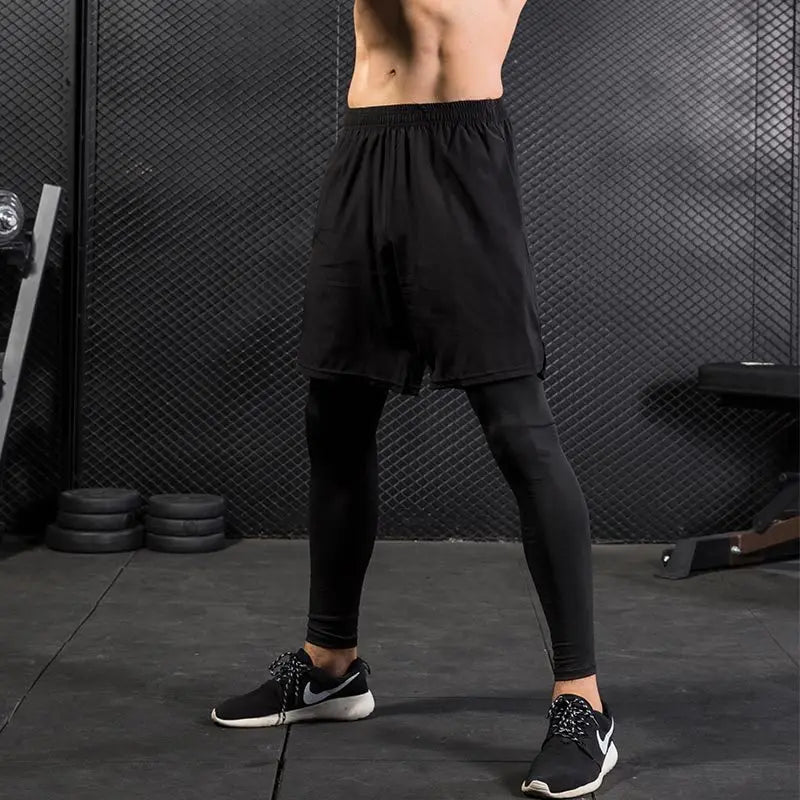 Elastic Weightlifting Men's Pants